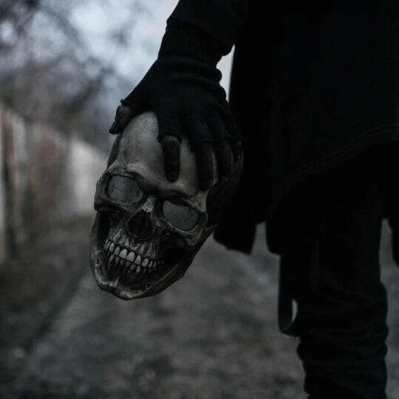 SkullMask™ - Full Head Skull Mask with Movable Jaw