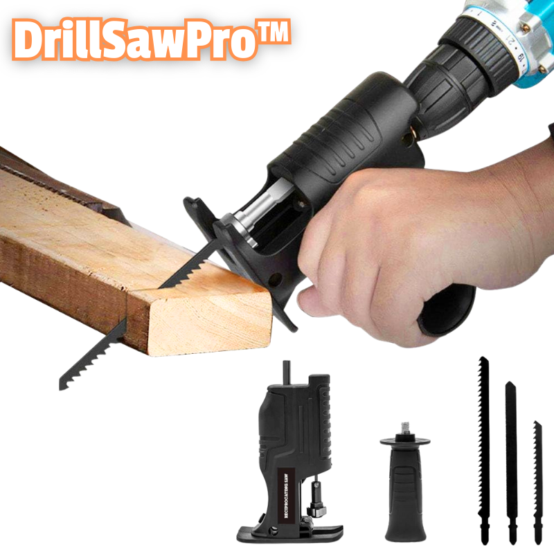 DrillSawPro™ - Electric Drill to Saw Adapter