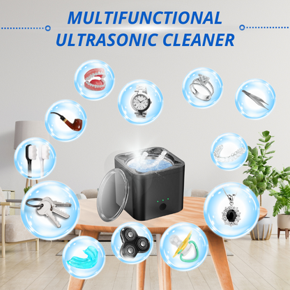 UltraClean™ - Professional Portable Ultrasonic Cleaner