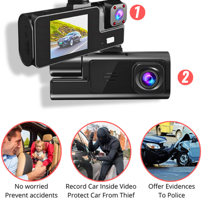 SafeDriveCam™ - Smart Security Camera for the Car