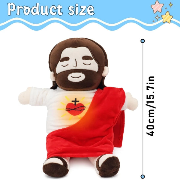 Breathing Jesus Plush