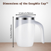 EasyMix Cup™ - Intelligent Thermal Mug with Auto Mixer