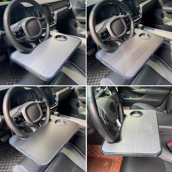 CarDesk™ Car Steering Wheel Tray for Eating and Working