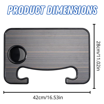 CarDesk™ Car Steering Wheel Tray for Eating and Working