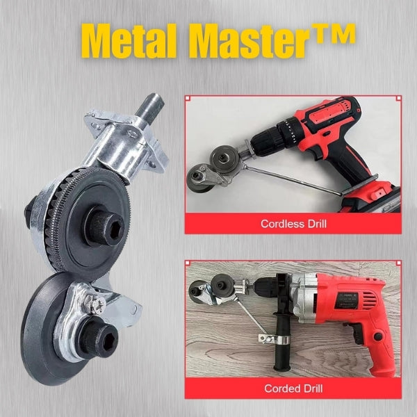 Metal Master™ - Metal Cutting Adapter for Drill (Precision and Efficiency)