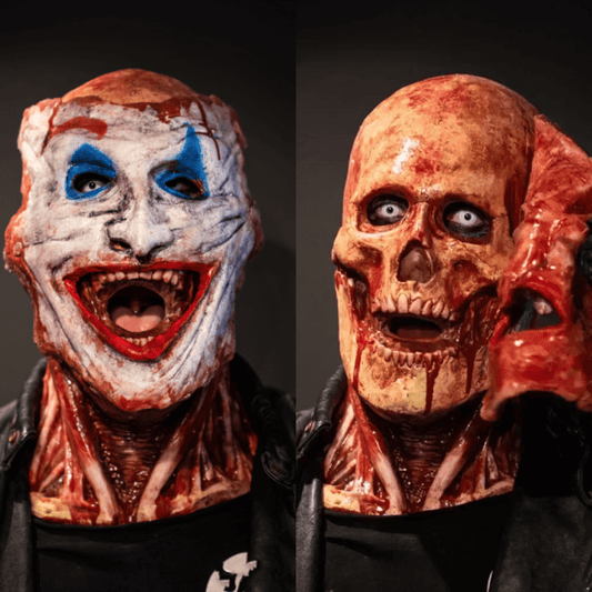 DreadMask™ Double Horror Mask with Removable Face