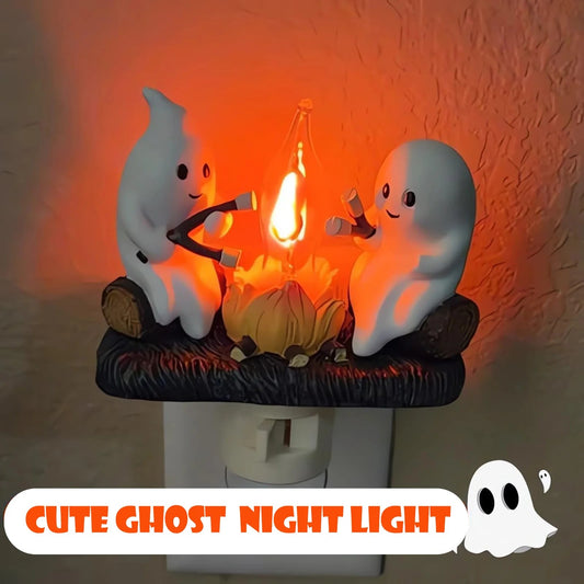 👻 Ghost Campfire Flickering Nightligh 🎃 ❤️‍🔥